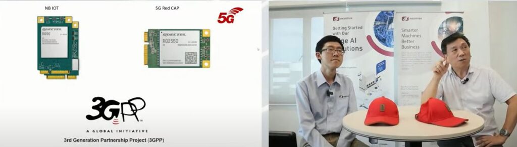 3GPP 5G redcap vs NBIOT